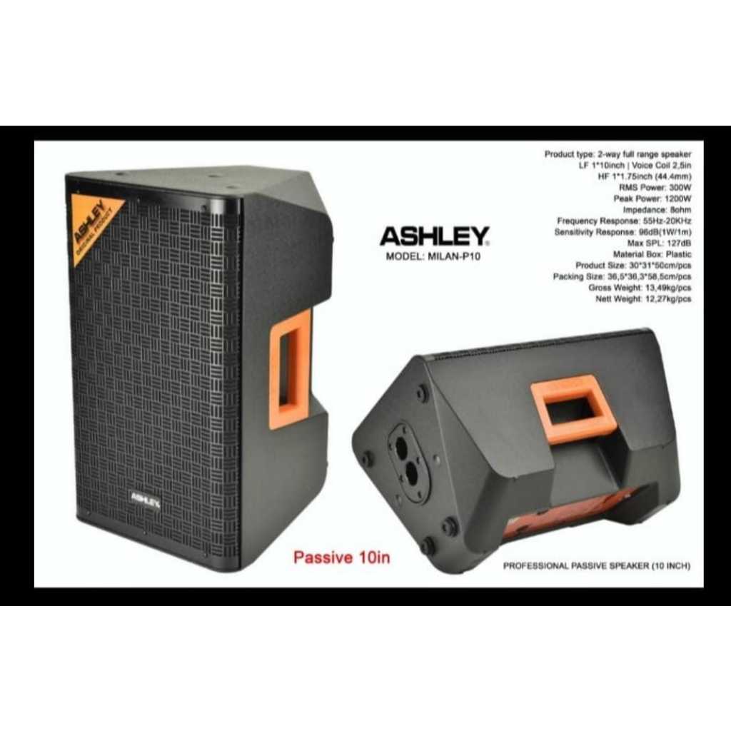 Speaker ashley milan p10 speaker ashley milan p 10 speaker ashley 10 inch original