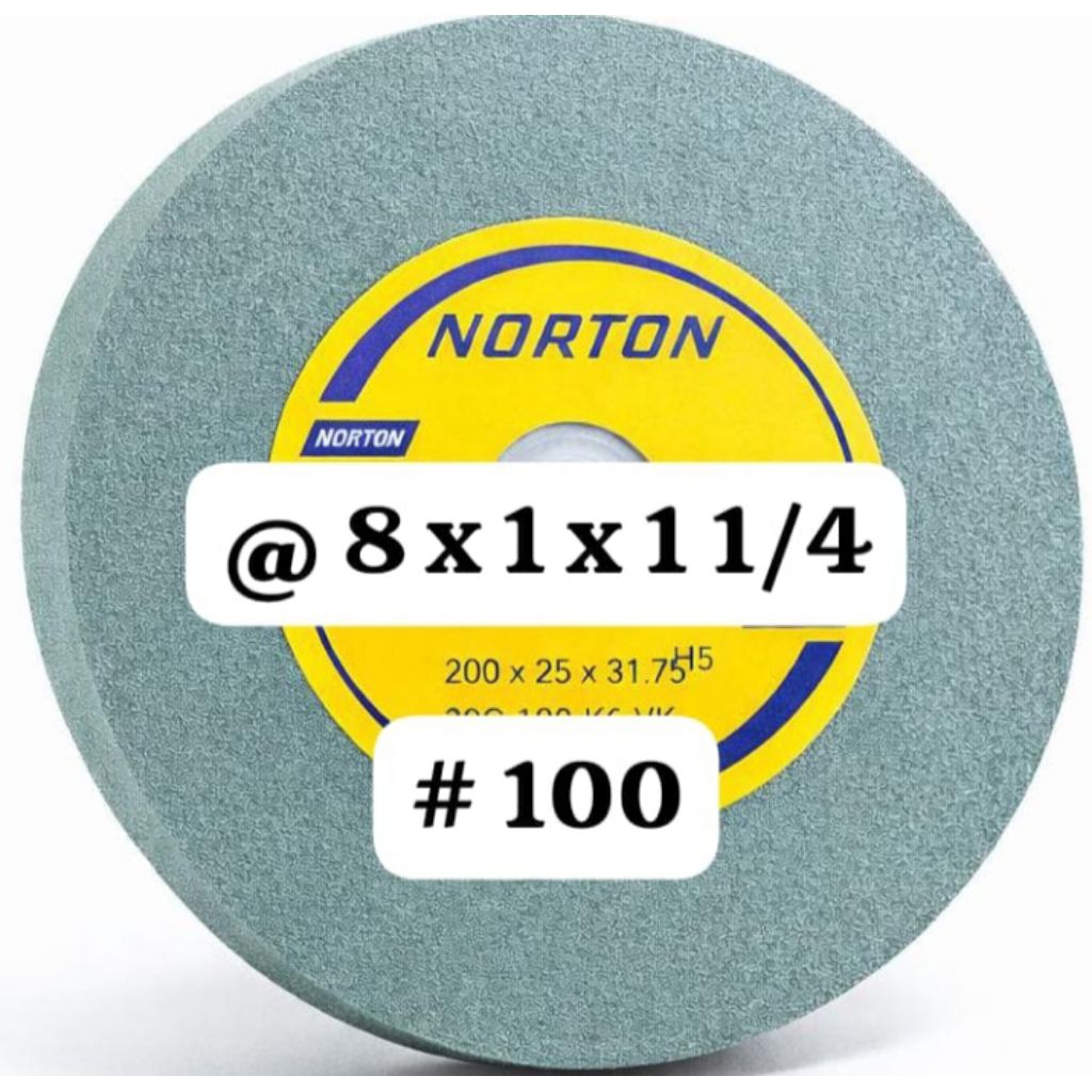 Batu asah gerinda duduk hijau 10" NORTON