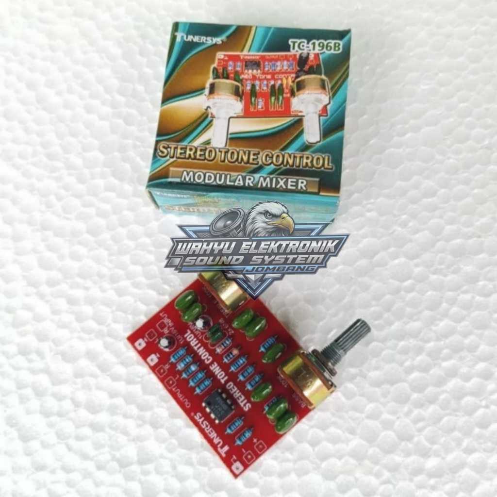 Kit Tone Control Modular Stereo Mixer 2 Potensio By TUNERSYS Original