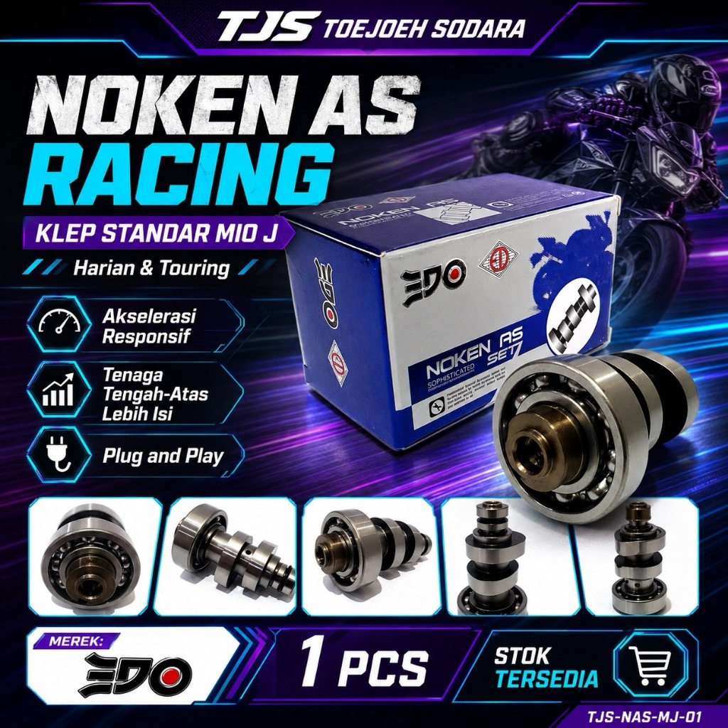 NOKEN AS RACING KLEP STANDAR MIO J HARIAN TOURING