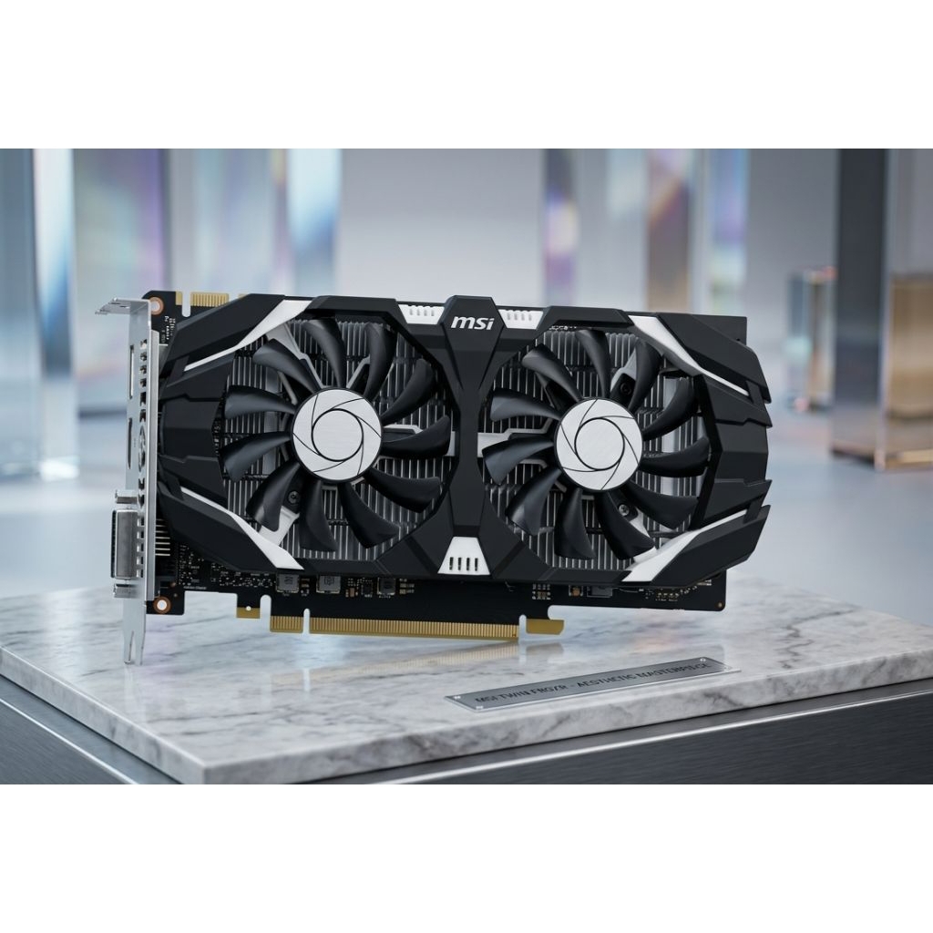GTX1050 Vga graphic card MSI Nvidia geforce GTX 1050 2GB gddr5