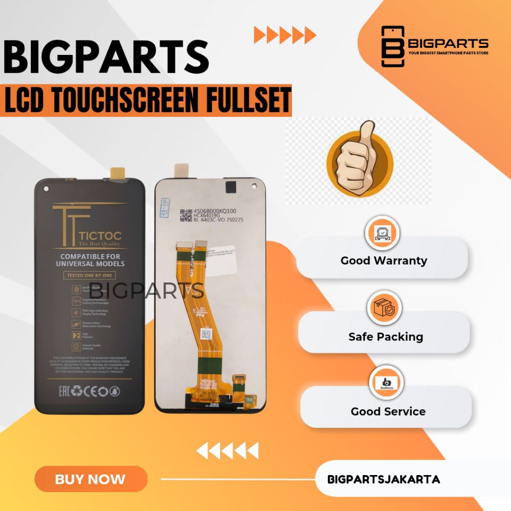 LCD TOUCHSCREEN NOKIA 3.4 N3.4 COMPLETE