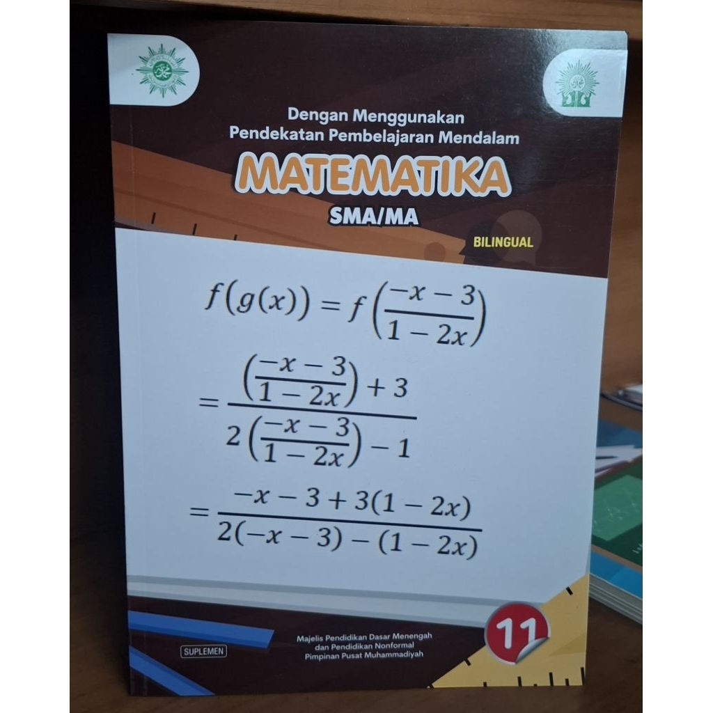 Matematika SMA/MA Bilingual kelas 10 11a 11b 12a dan 12b