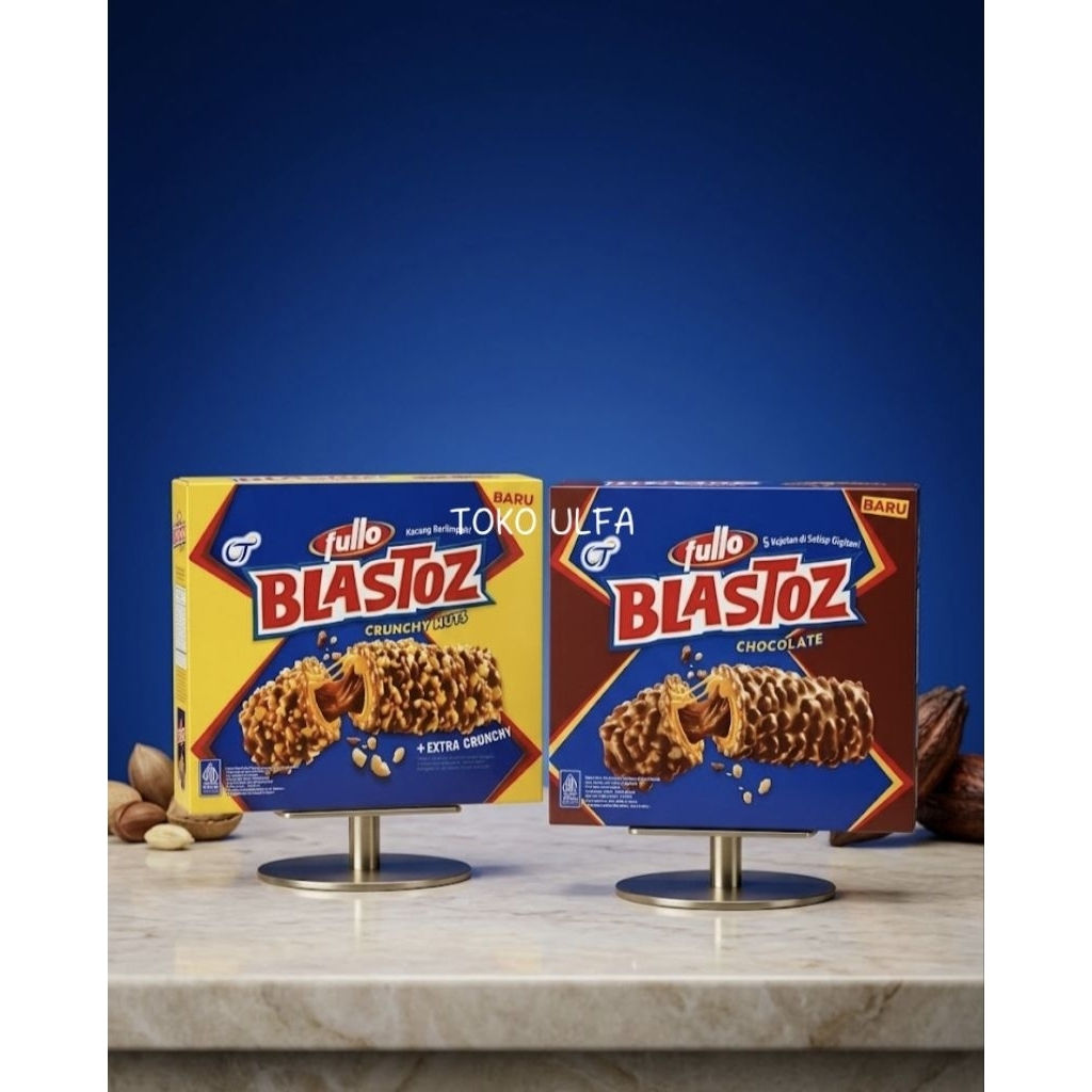 Blastoz Fullo Crunchy Nuts / Blastoz Fullo Chocolate (isi 12pcs x 24g)