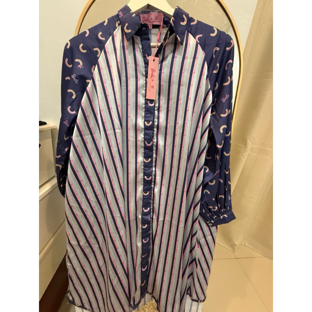 Nada Puspita x Barbie Vacanza Tunic Rare item rainbow monogram nada