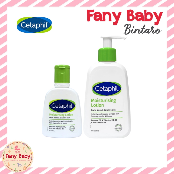 CETAPHIL MOISTURIZING LOTION - LOTION PELEMBAB KULIT KERING