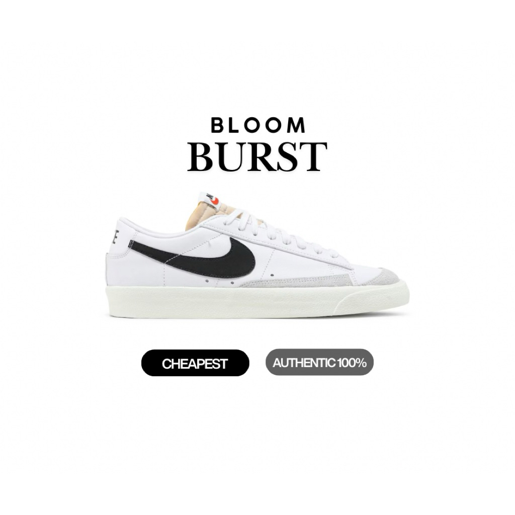 Nike Blazer Low 77 Vintage White Black