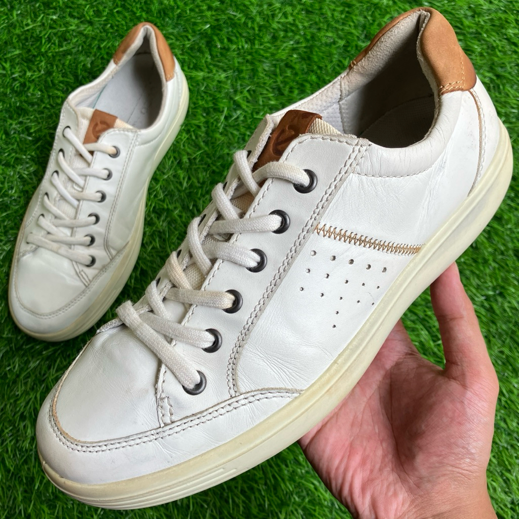 ECCO Soft Classic White Leather sneakers size 41