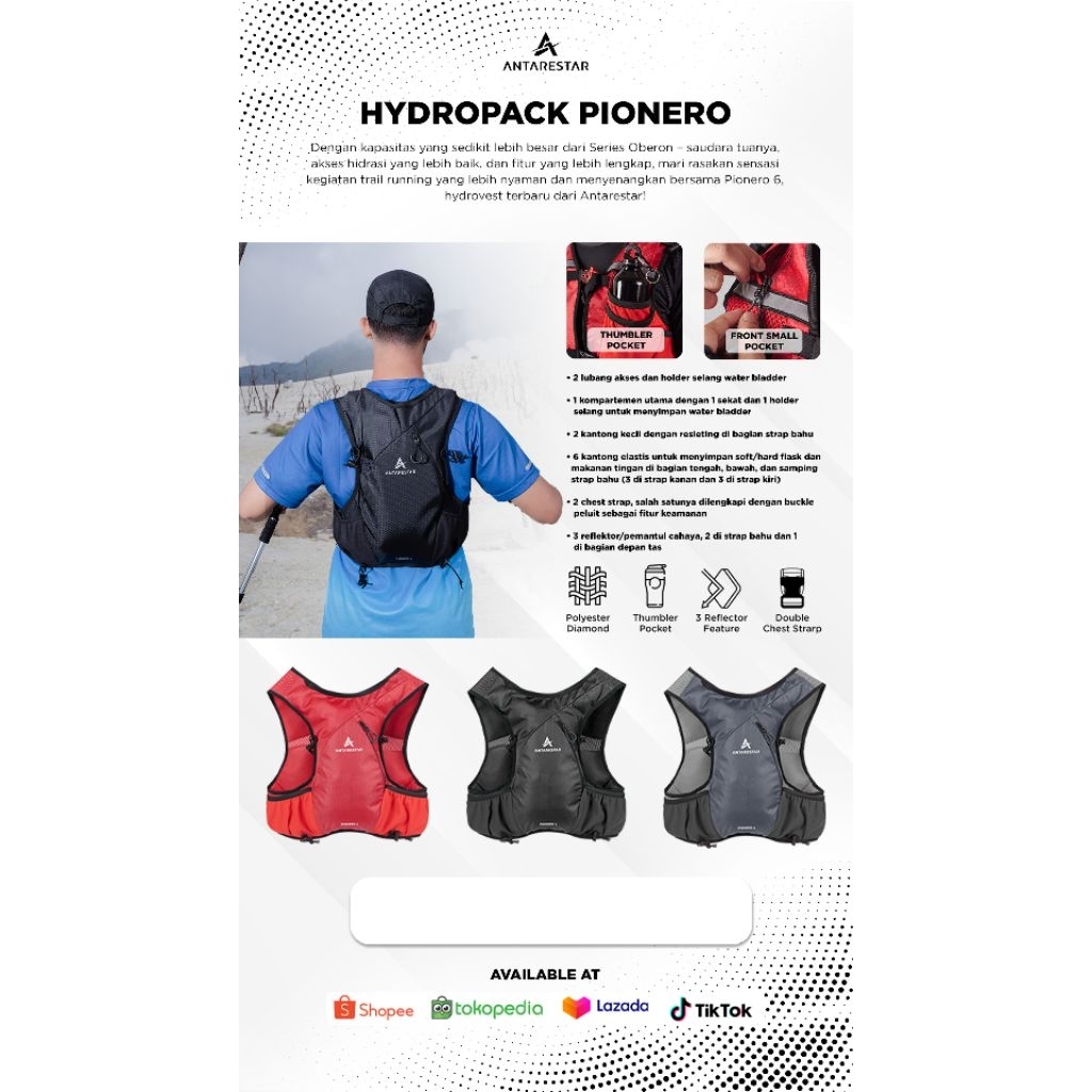 HYDROPACK PIONERO | ANTARESTAR