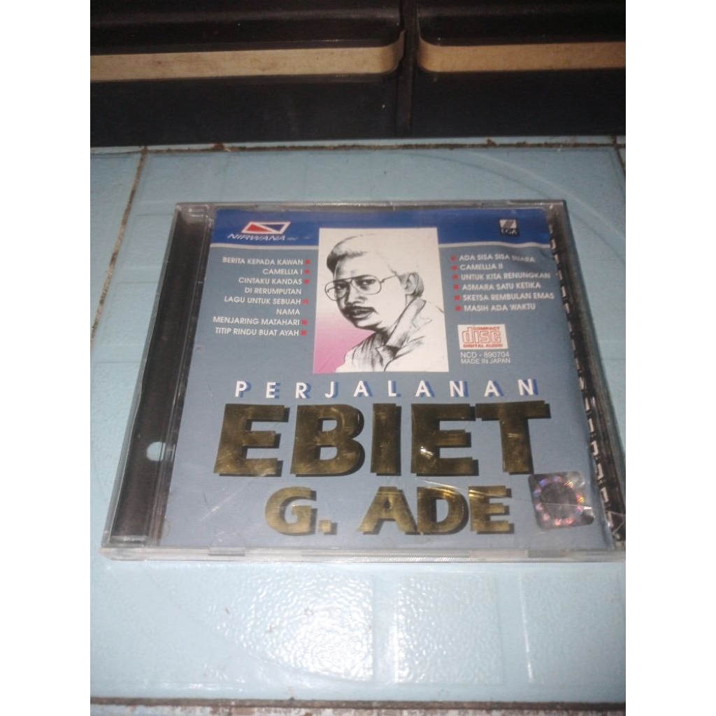Kaset CD EBIET G ADE - PERJALANAN