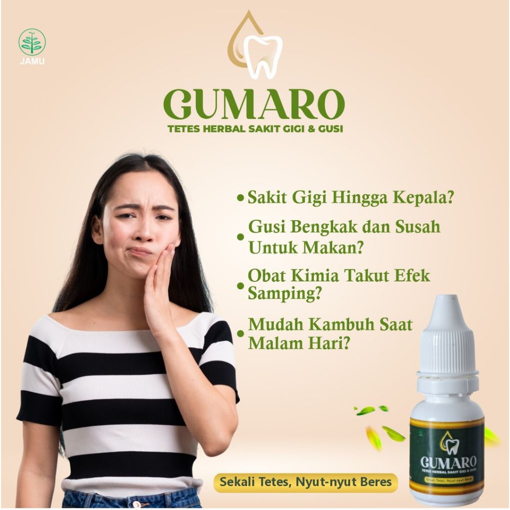 GUMARO HERBAL TETES SAKIT GIGI