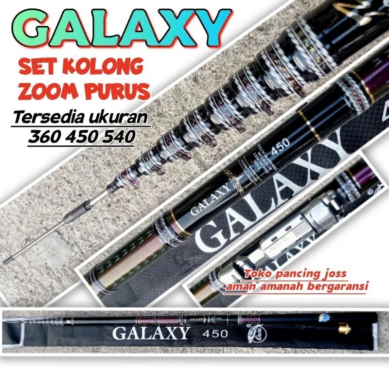 TEGEK KOLONG ZOOM ORCA GALAXY 360 450 540