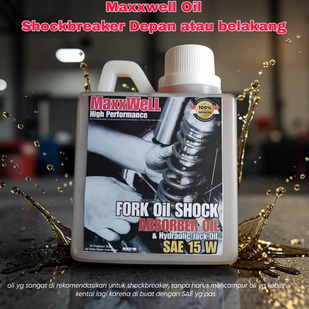 oli shockbreaker depan oli shockbreaker belakang motor dan mobil