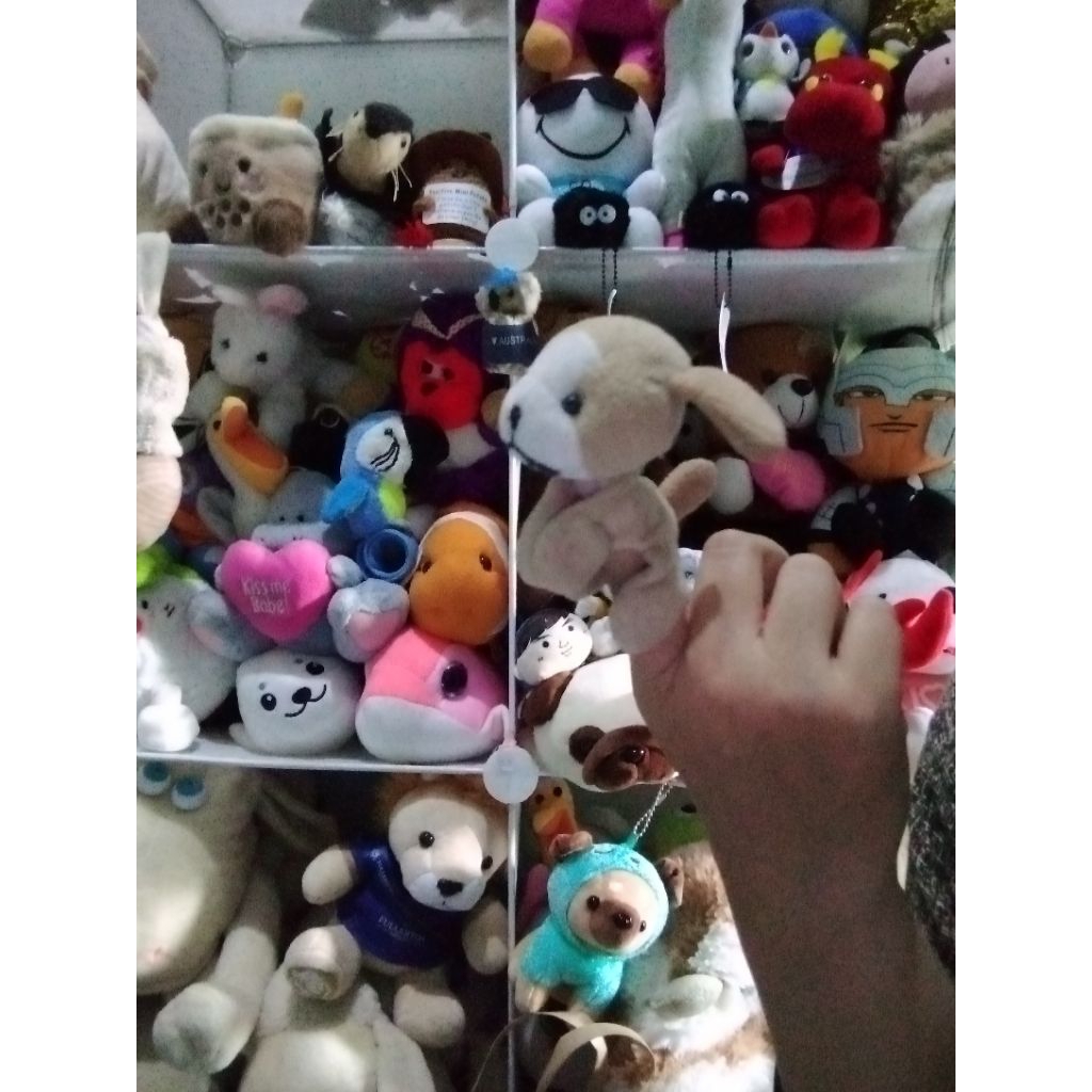 boneka domba kecil magnet