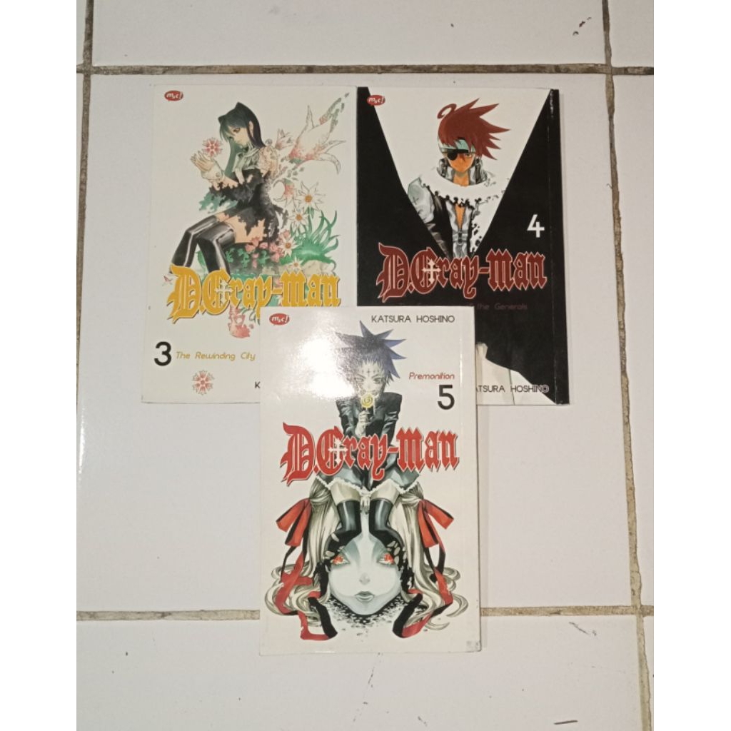komik d gray man