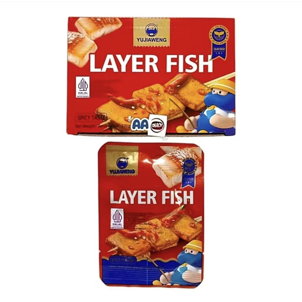 LAYER FISH TOFU SLICE SPICY FISH TOFU LATIAO SNEK JAJANAN KOREA CHINA VIRAL