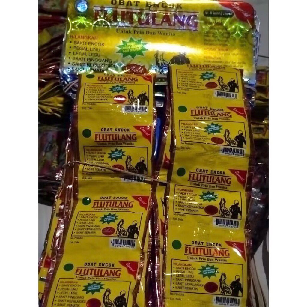 Flu Tulang Original Encok | Tradisional Kapsul Kesehatan 100% Ori