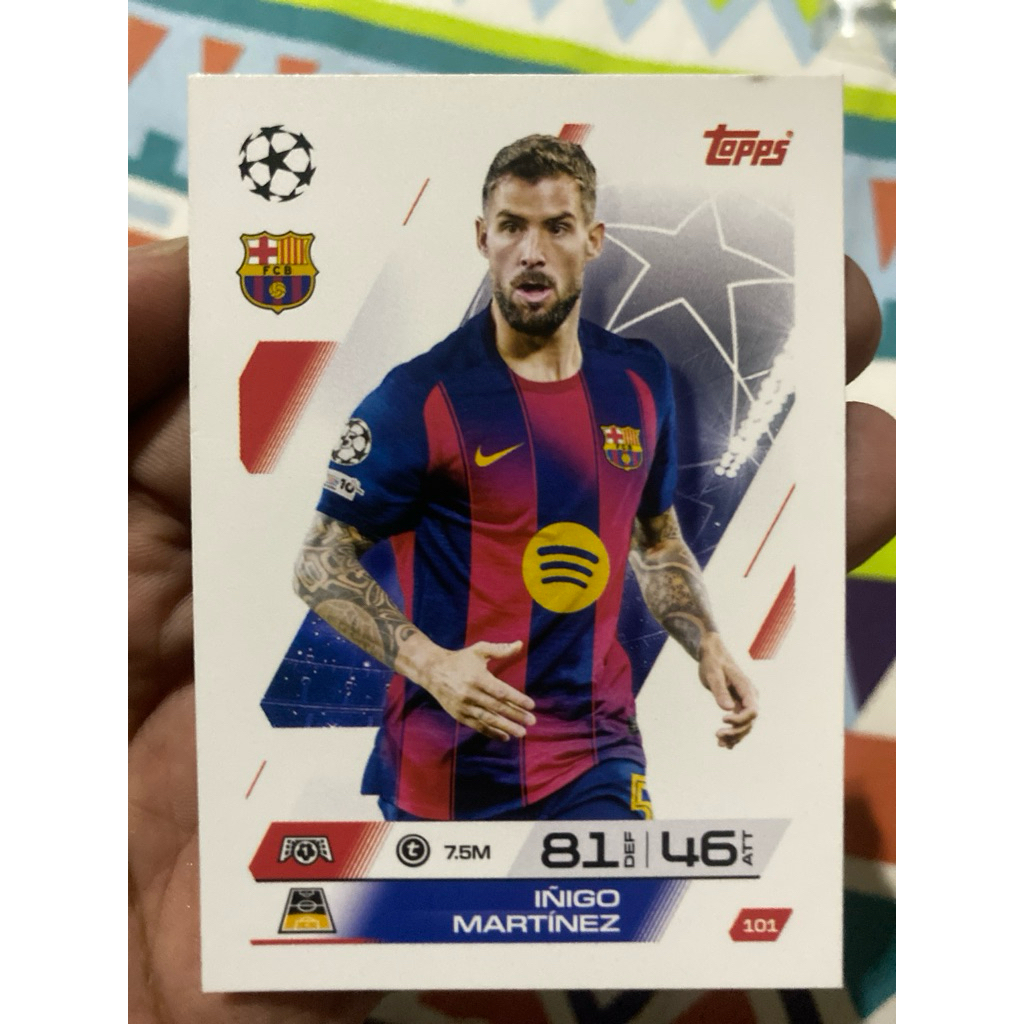 Match Attax Barcelona Inigo Martinez