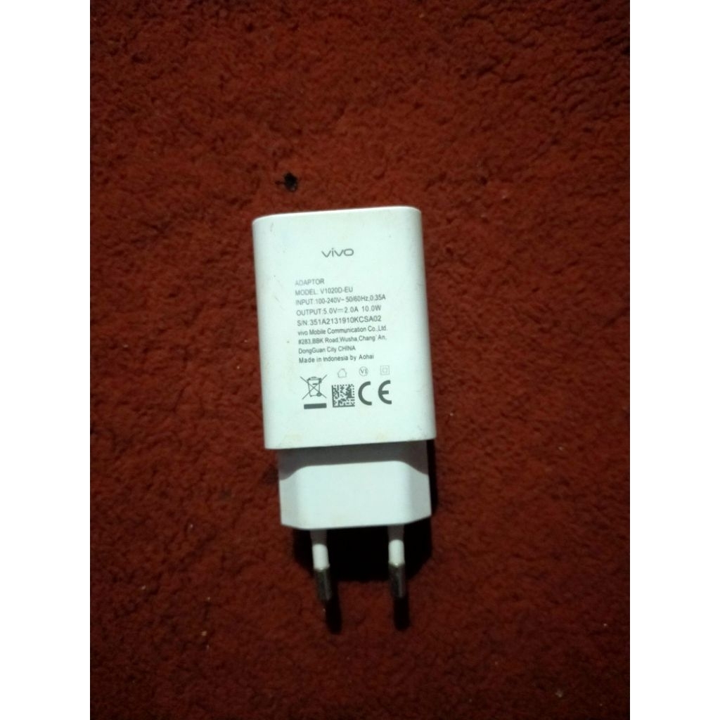 kepala charger vivo