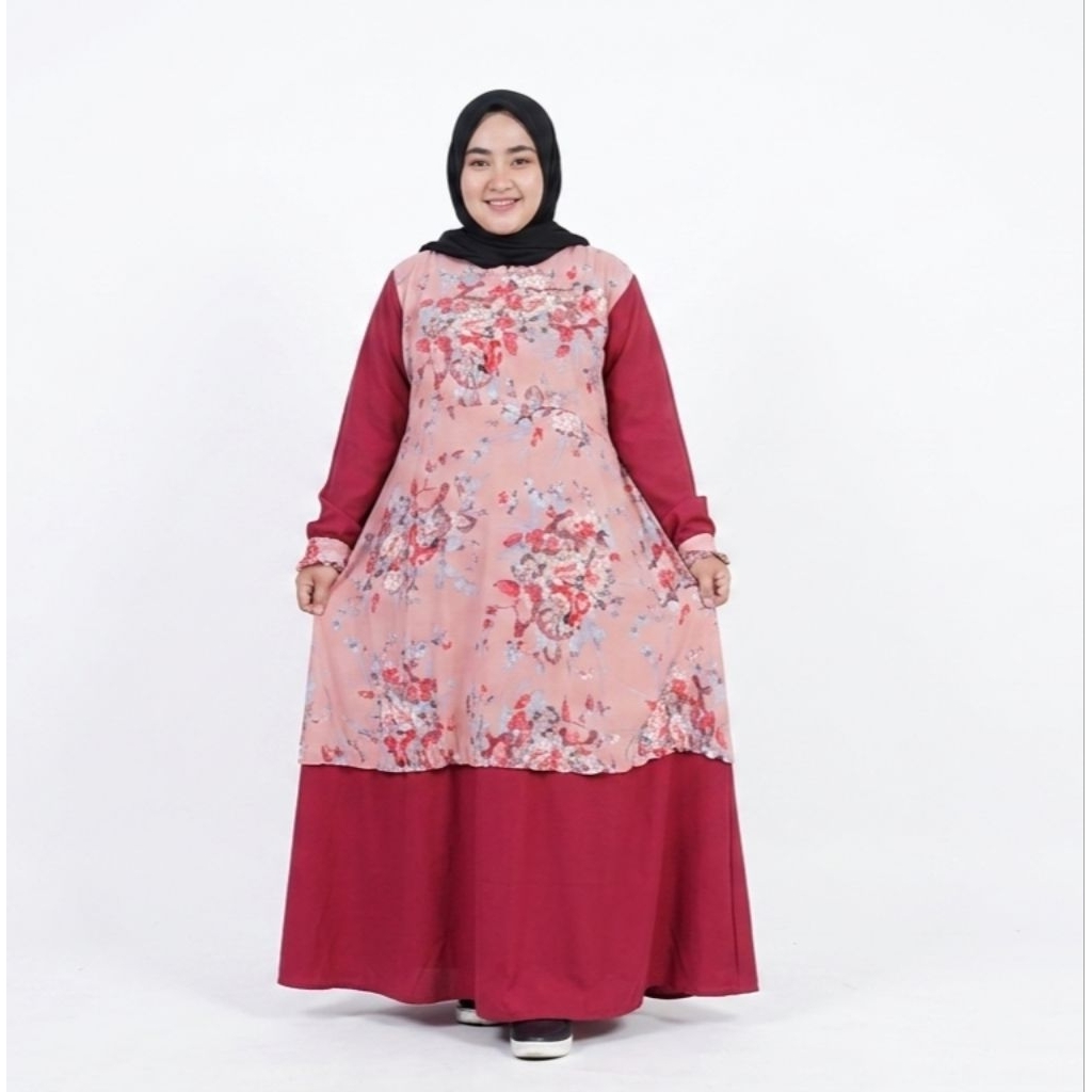 Gamis XXL XXXL 4L  Super Jumbo Susye LD 120 LD 130 LD 140 LD 150 Gamis Jumbo LD 150 140 130 Busana M