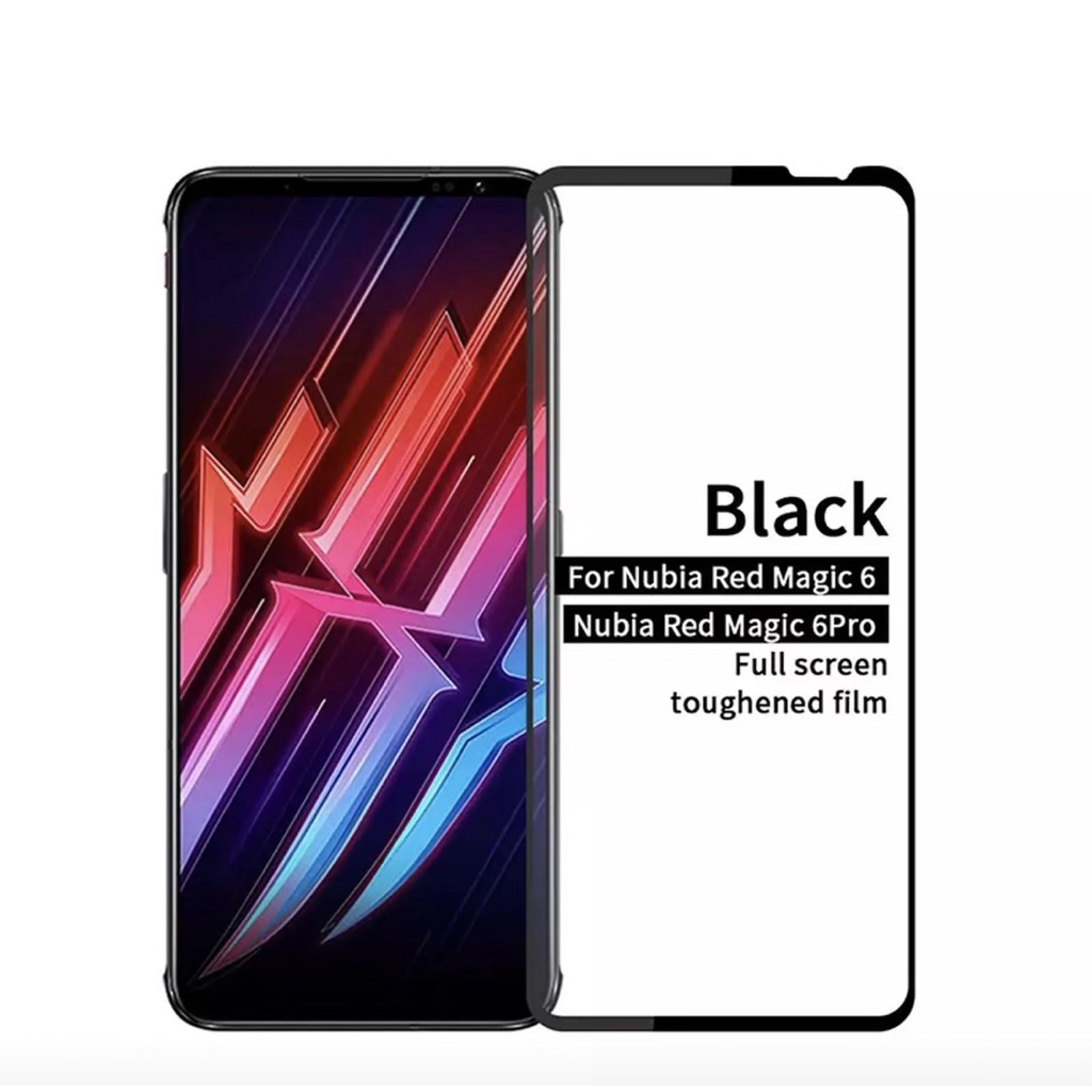 Premium Tempered Glass For ZTE Nubia RedMagic 6/6 Pro/6S/6S Pro” Full Cover Screen Protector