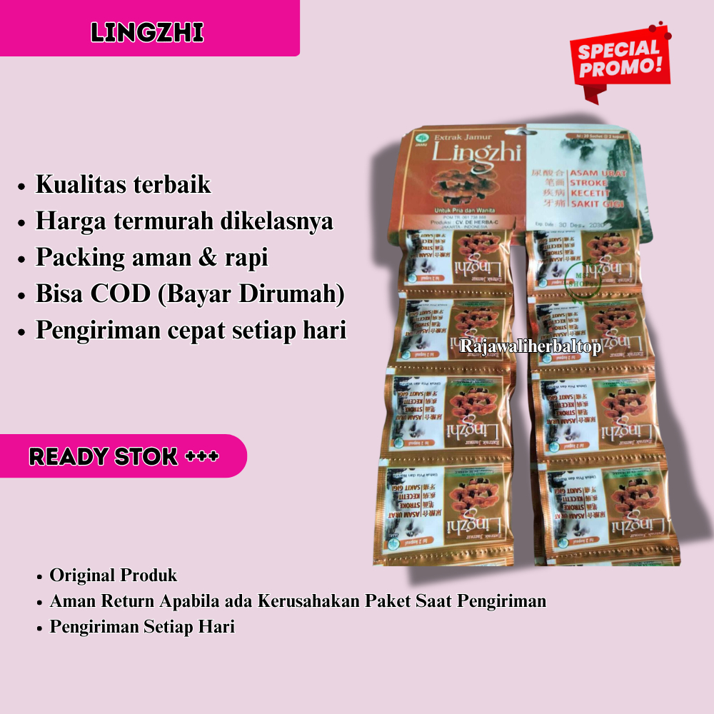EKSTRAK JAMUR LINGZHI KAPSUL ORIGINAL