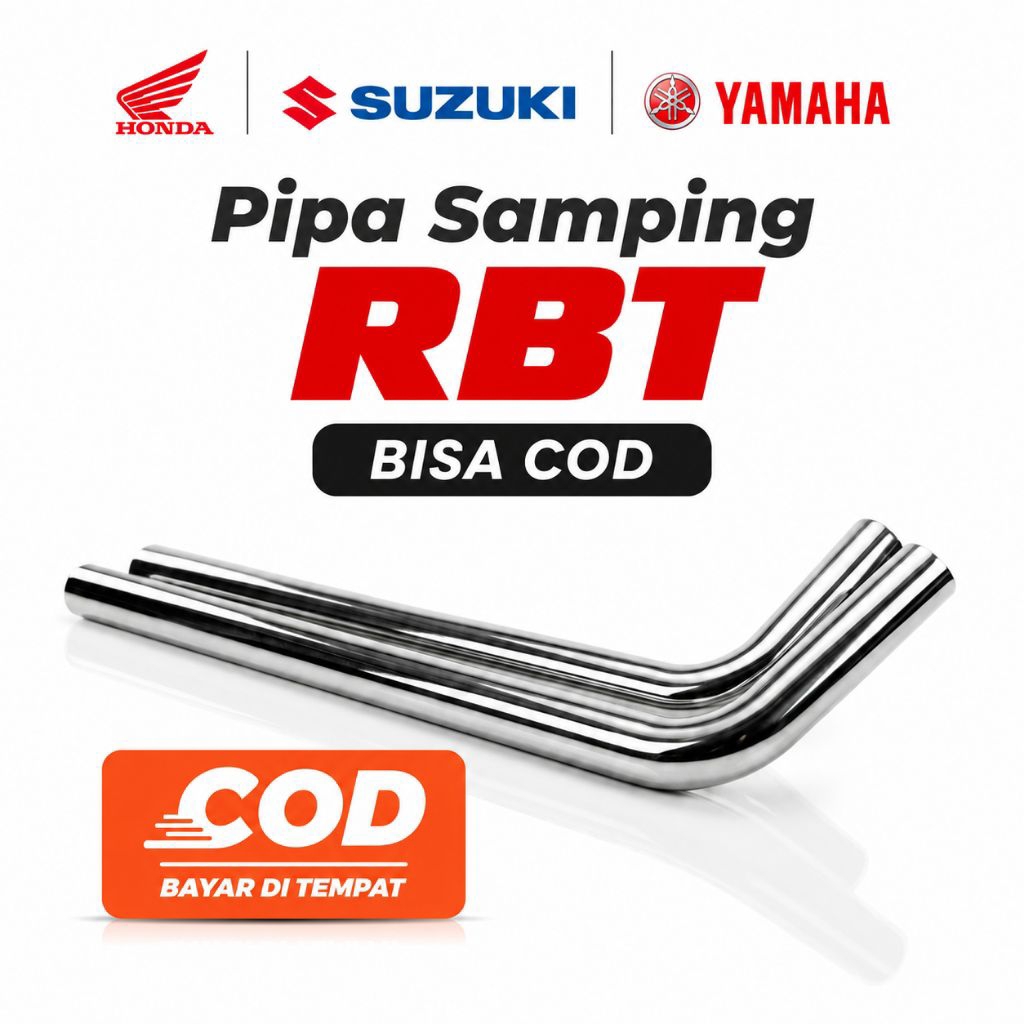 Pipa Samping RBT Motor Penguat Rangka Kecil
