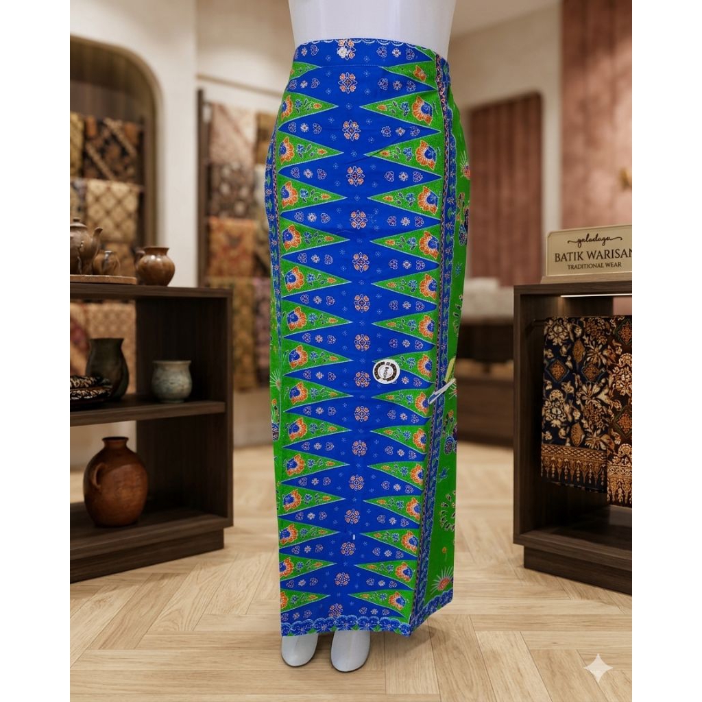 Rok Betawi Tumpal Motif Ondel-Ondel Nyaman Dipakai