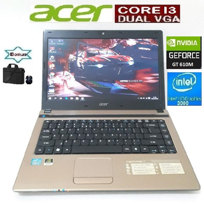 LAPTOP ACER CORE I3 RAM 8GB