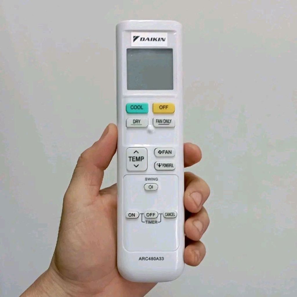 Remot Remote AC Universal Pengganti Tanpa Setting Daikin FTC15NV14 FTC20NV14 FTC25NV14 FTC35NV14 FTC