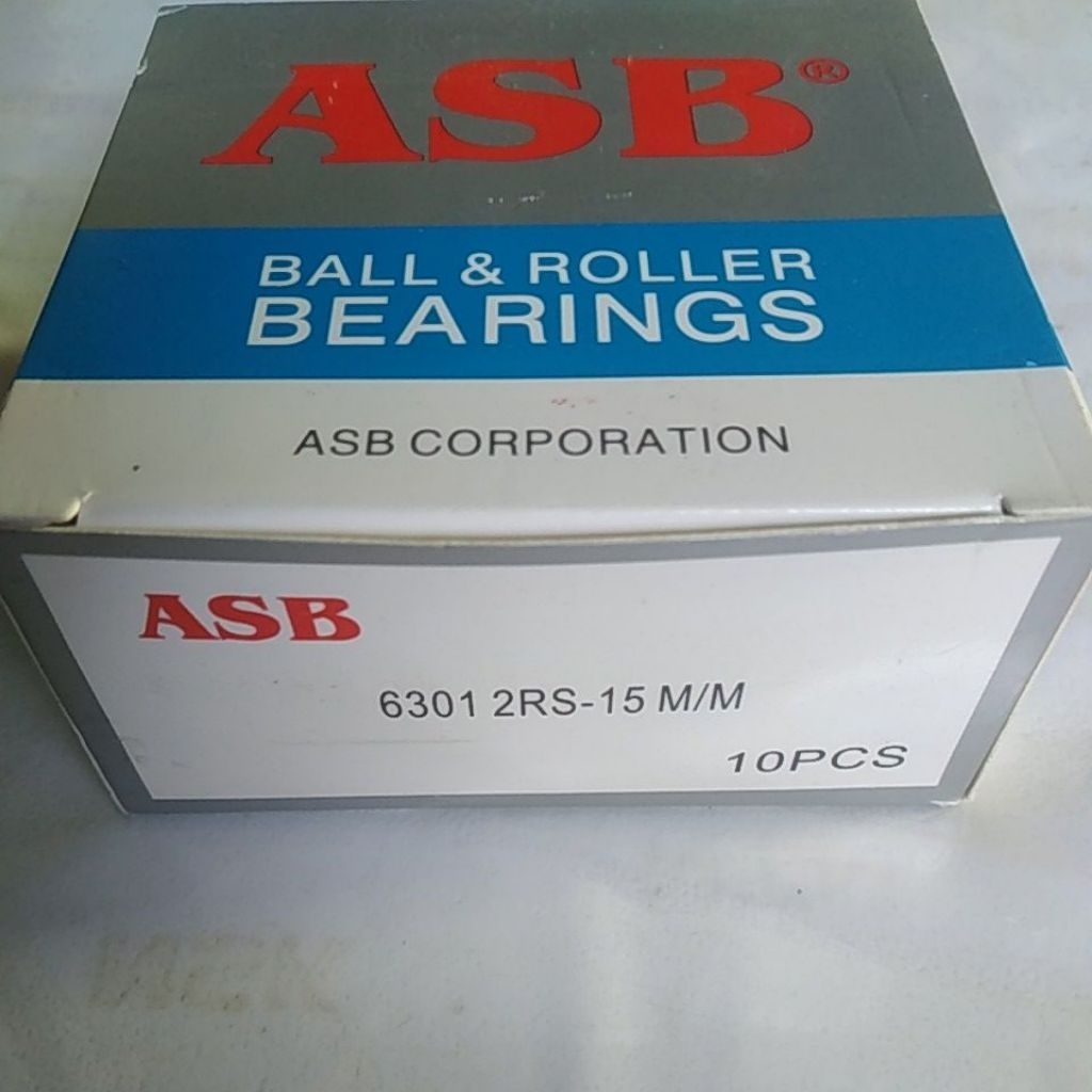 BEARING LAHER 6301 as 15 mm ASB isi 10pc