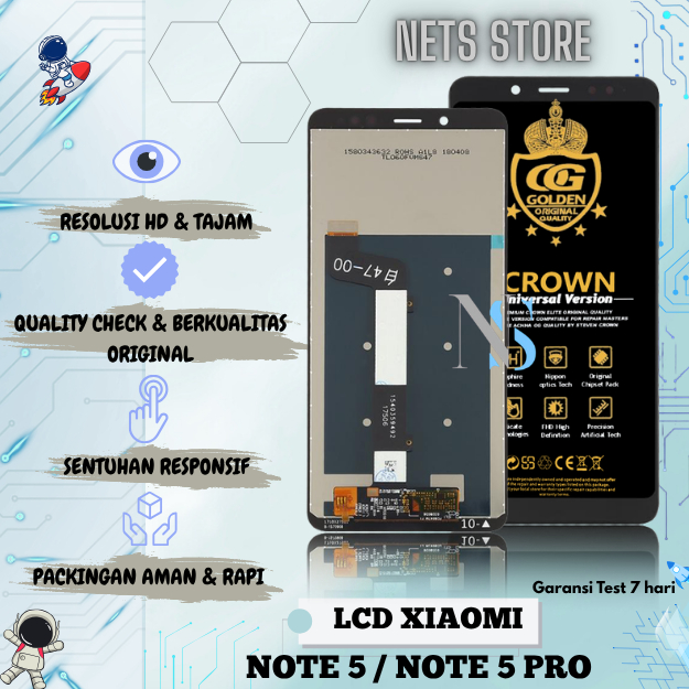 LCD XIAOMI REDMI NOTE 5 PRO / XIAOMI REDMI NOTE 5 FULLSET ORIGINAL
