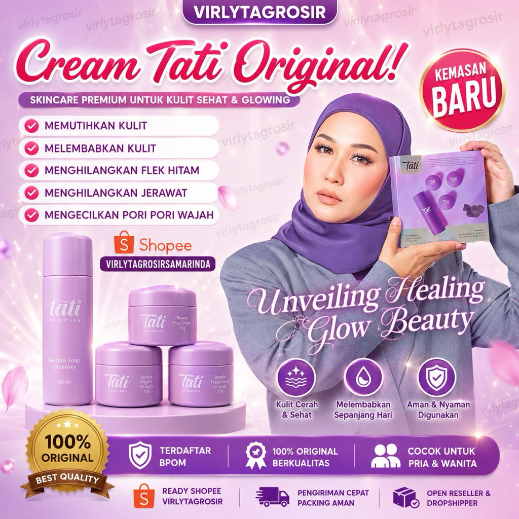 TATI SKINCARE ORIGINAL / CREAM TATI ECER MALAY