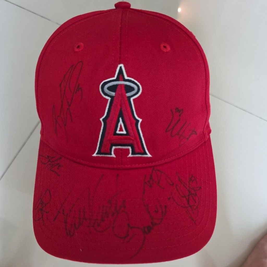 Topi MLB Los Angeles Angels Signed Player Original