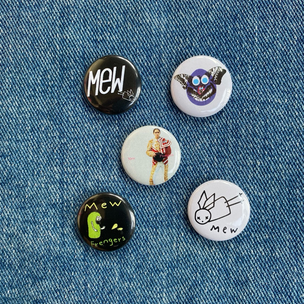 BUTTON PIN PACK MEW 25 mm (2.5 cm) | PIN BAND | PIN MUSIC
