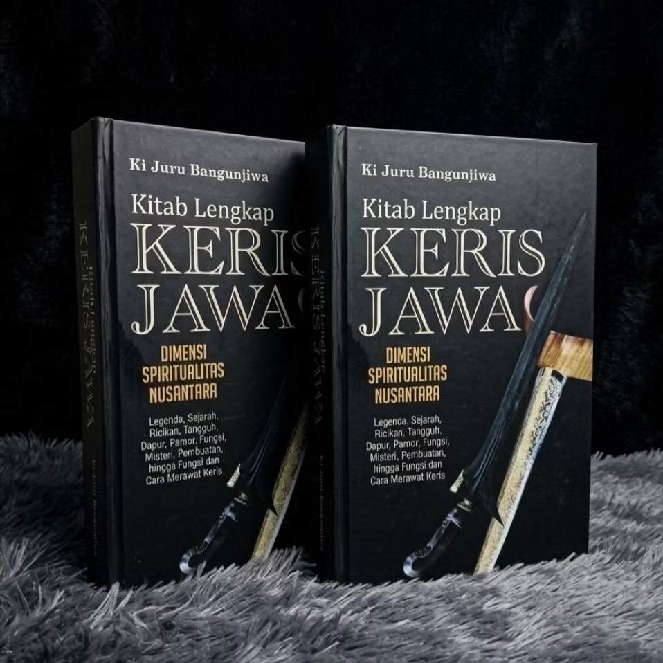 Buku Kitab Lengkap Keris Jawa hard cover
