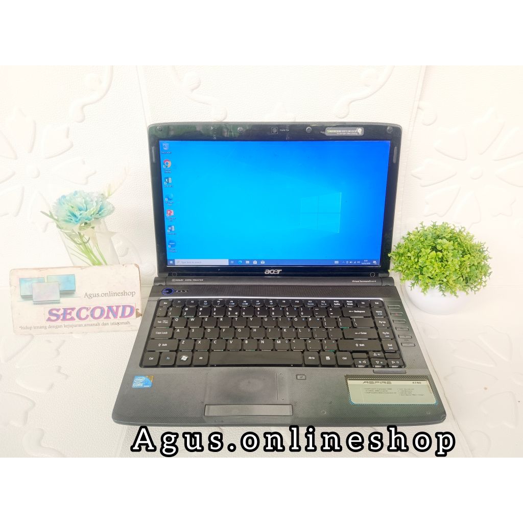 Laptop Acer 4740 Core i3 Ram 4gb Hardisk 500gb