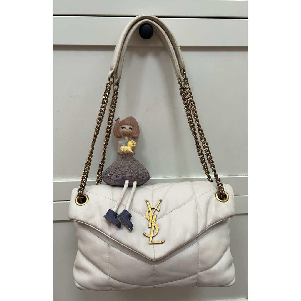 Tas Preloved YSL putih