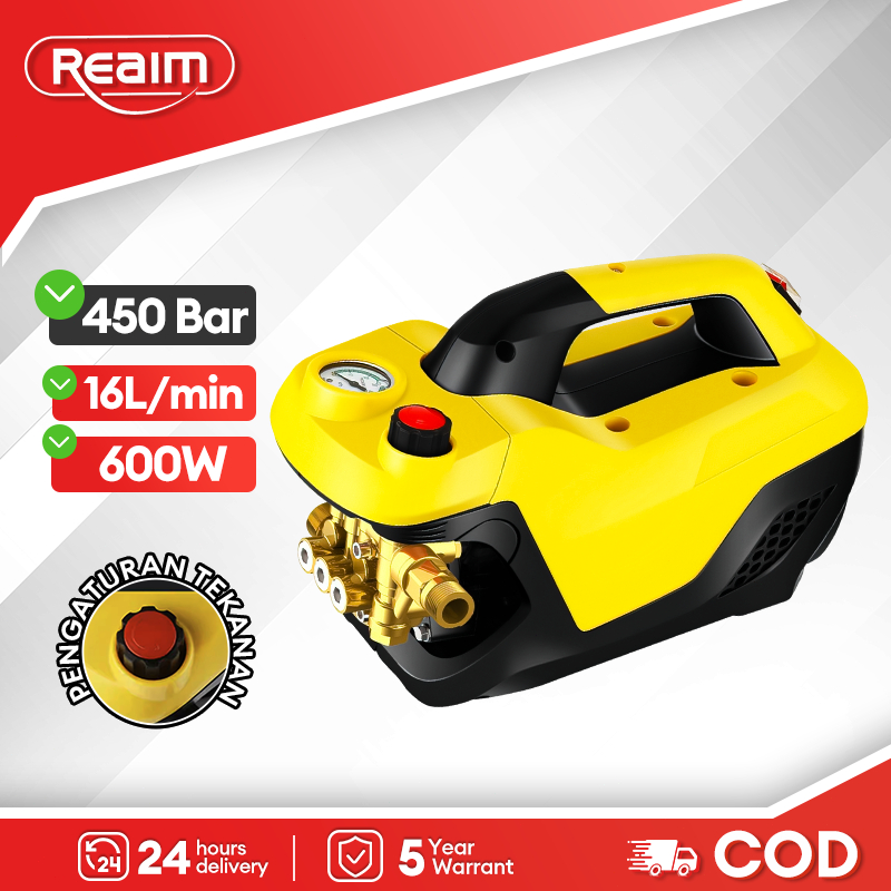 REAIM Jet Cleaner High Pressure Alat Steam Mesin Cuci Mobil Motor- Orion SUPERJET100S Silent (Tidak 