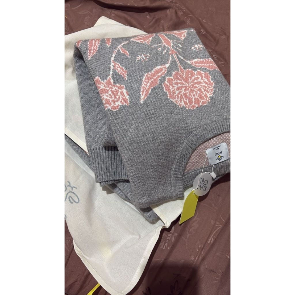 shiku willow sweatwr grey new