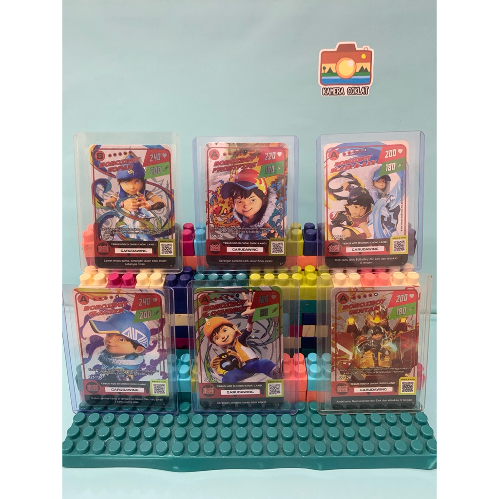 KARTU CHOKI CHOKI BOBOIBOY GALAXY CARD FOIL KAD BOBOIBOY