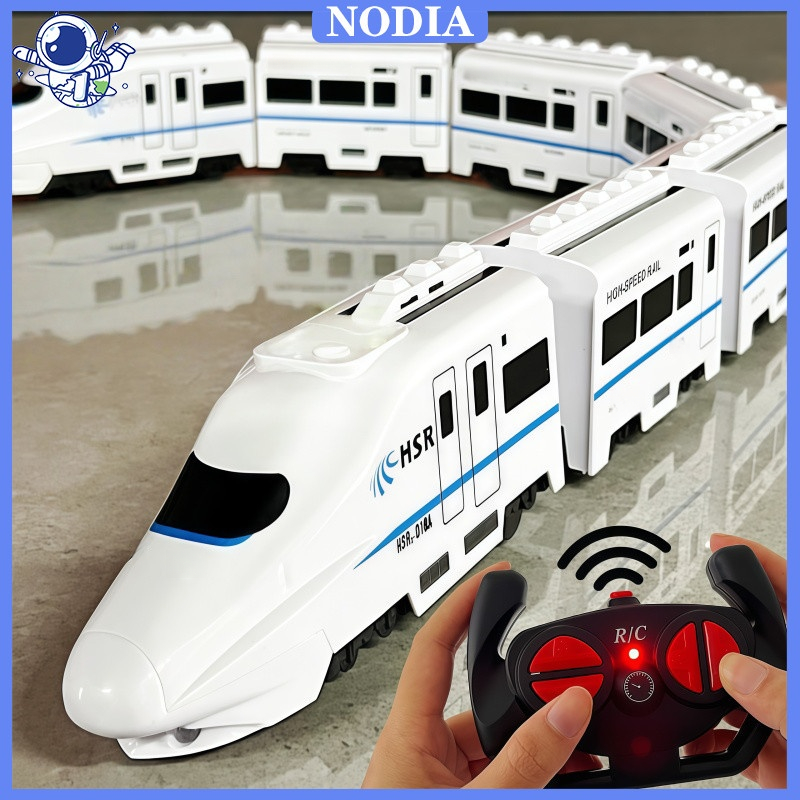 Nodia Toys Remote Control Kereta Api Rel Kecepatan Tinggi Mainan Anak-anak / Kereta api simulasi ker