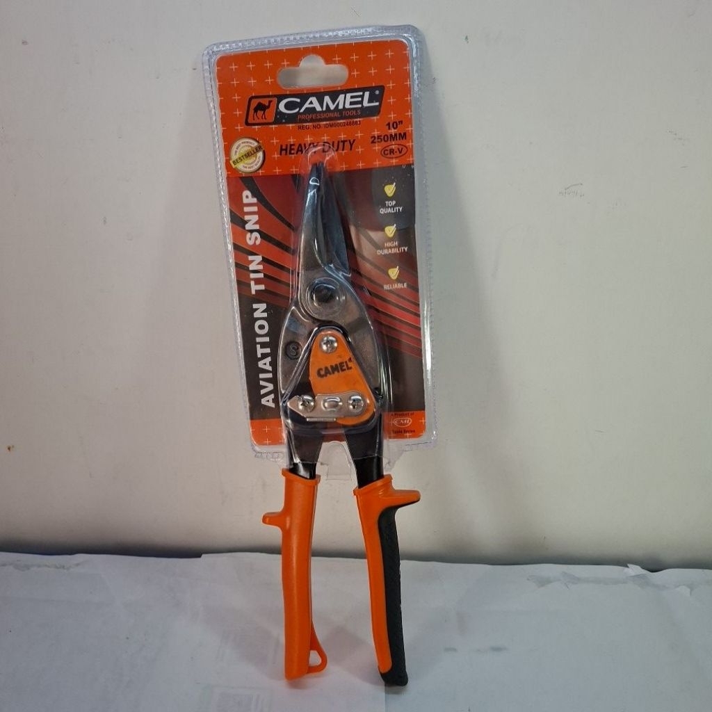 [ECER] Gunting Hollow CAMEL / Holo / Baja Ringan / Reng / Seng Camel 10 Inch