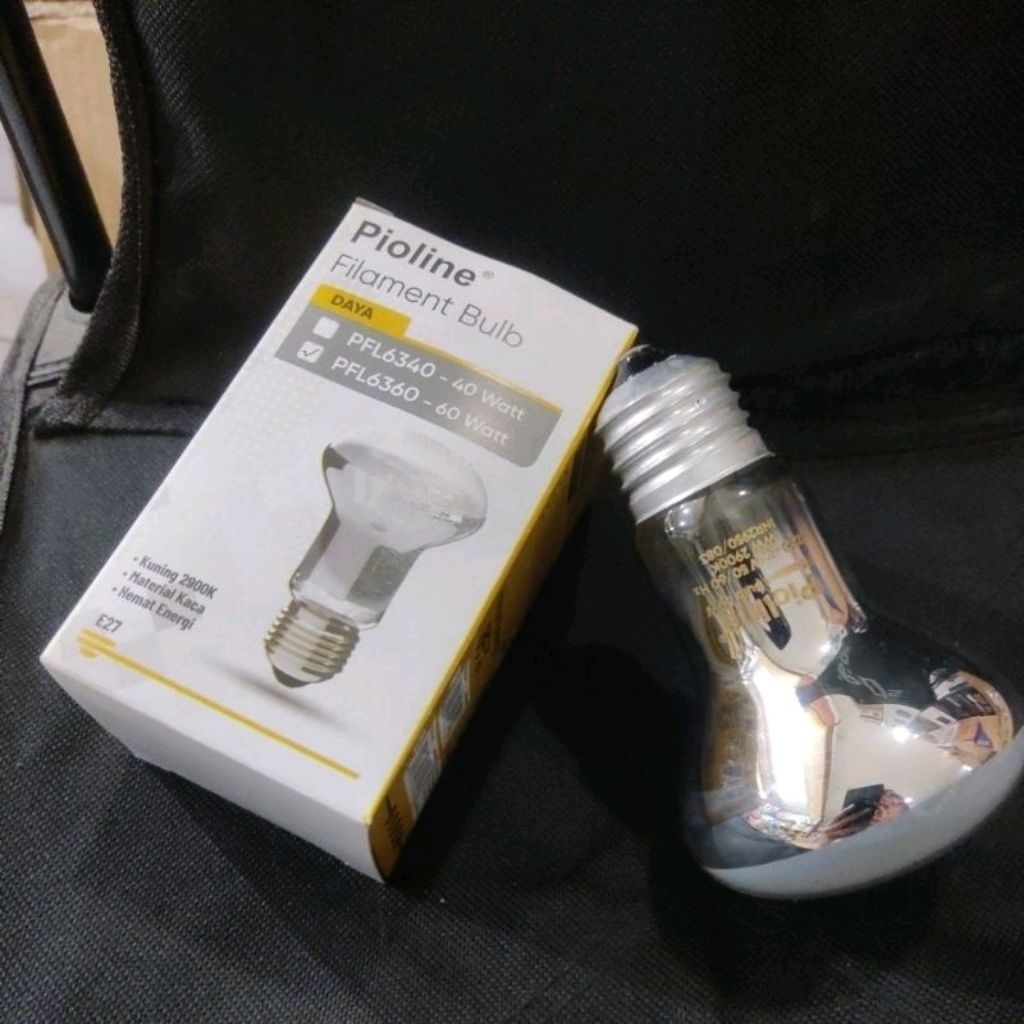 PIOLINE Lampu Chicken / Lampu Filament 60 Watt & 40 Watt PIOLINE Cahaya Kuning Hangat