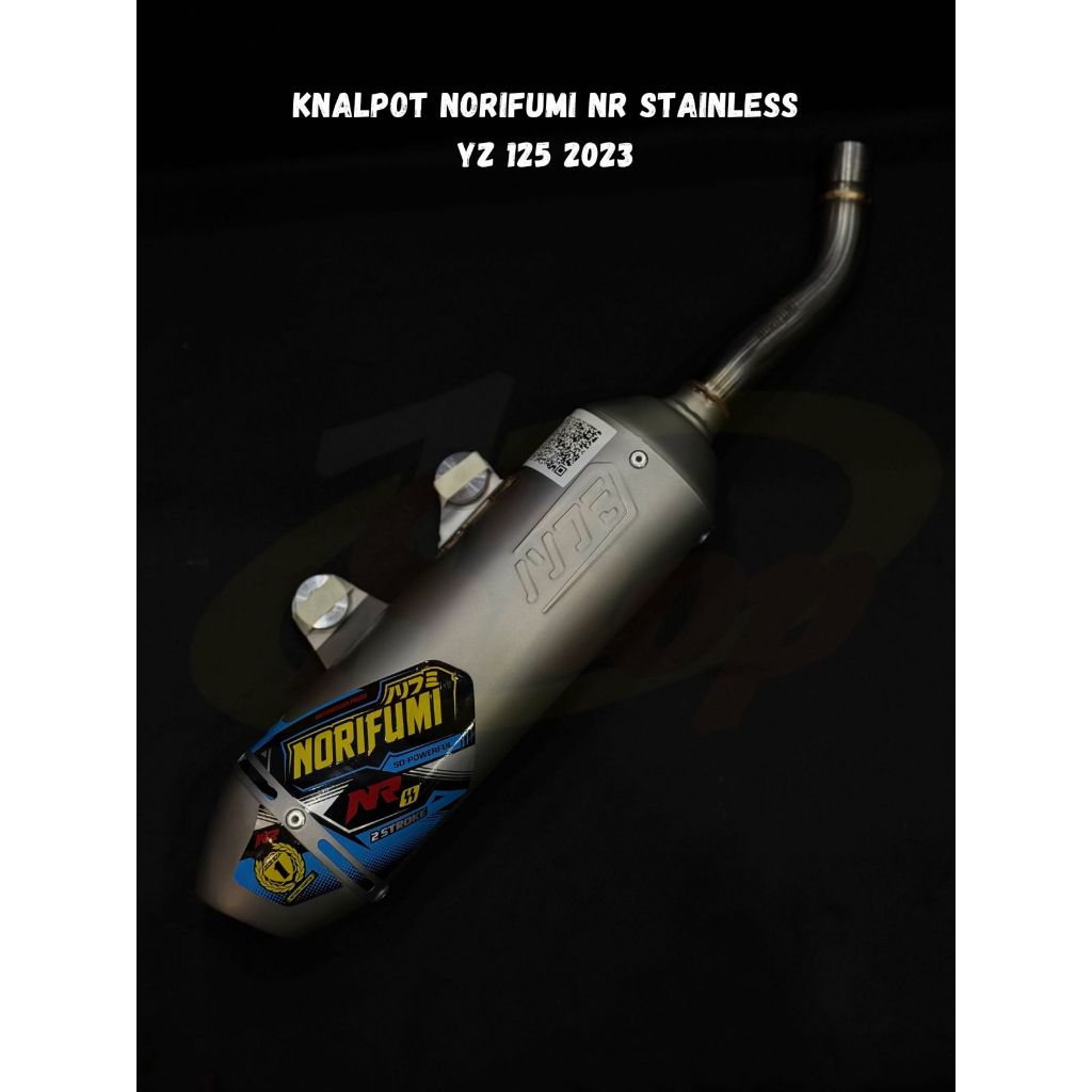 Knalpot Norifumi Slip On Stainless YZ 125 X NR