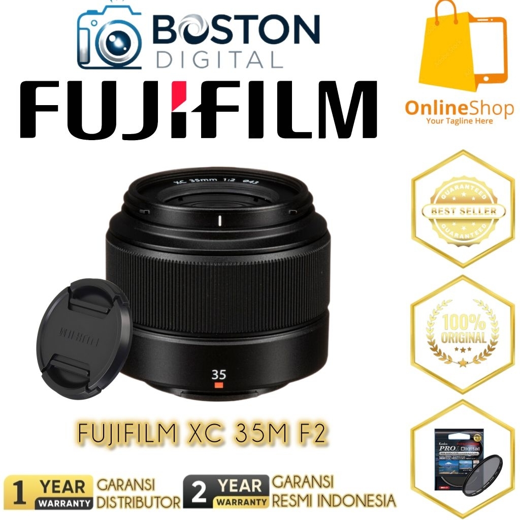 LENSA FUJIFILM XC 35MM F2 / FUJIFILM XC 35MM F2