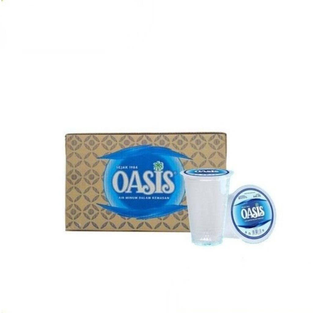 Oasis gelas 240ml 1 dus isi 48pcs