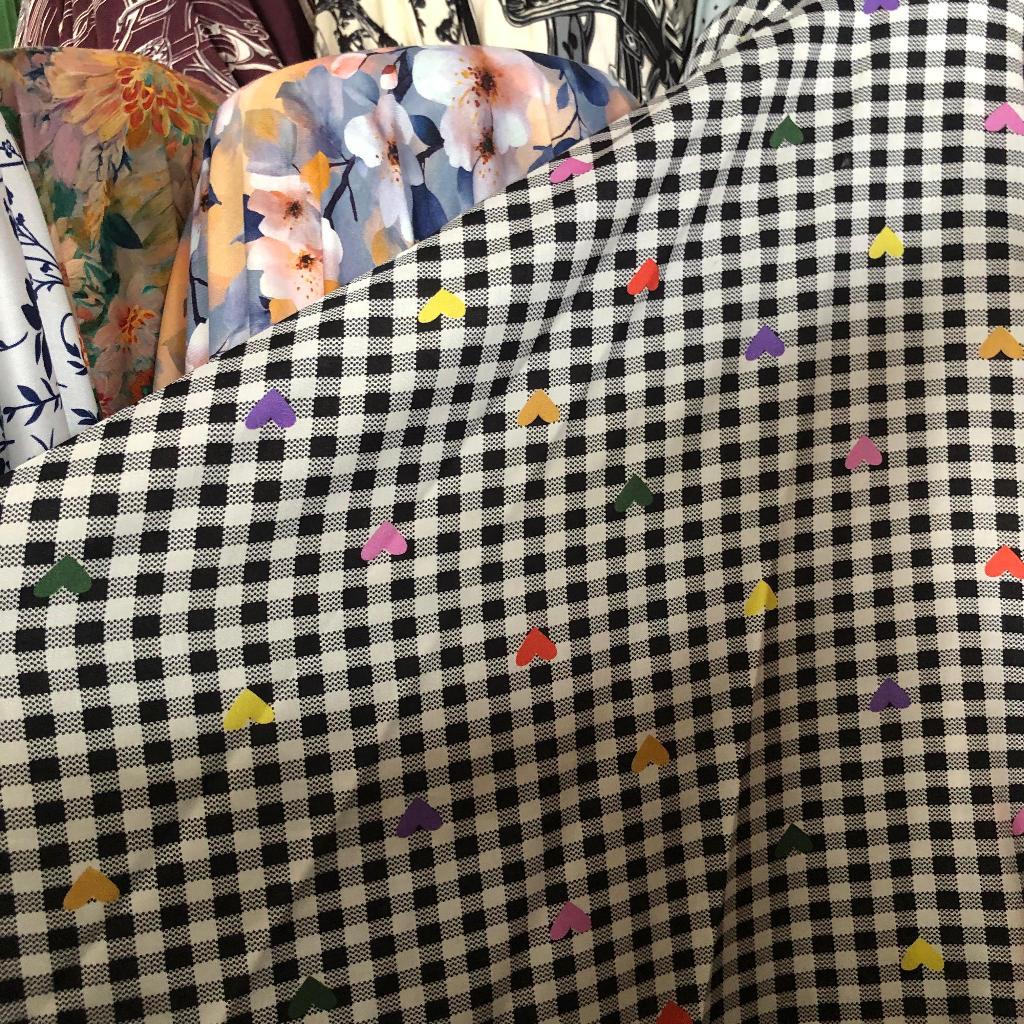 Kain katun rayon viscose premium motif terbaru (0,5meter) - Nasmi Textile