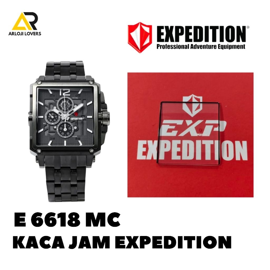 Kaca Jam Tangan Expedition Type E6618MC Original