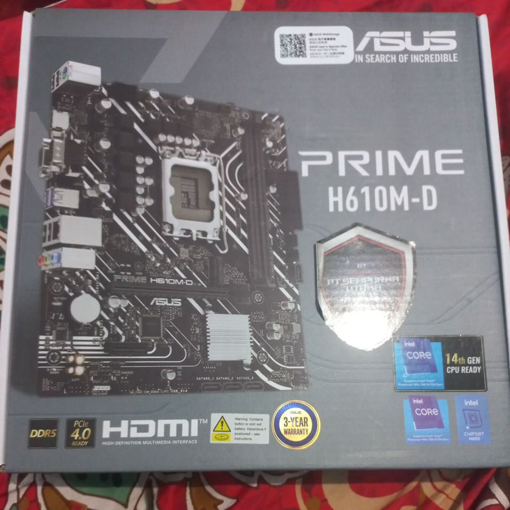 Mainboard Asus Prime H610M-D